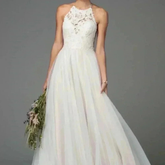 BHLDN Josie Gown size 0 - Picture 1 of 8